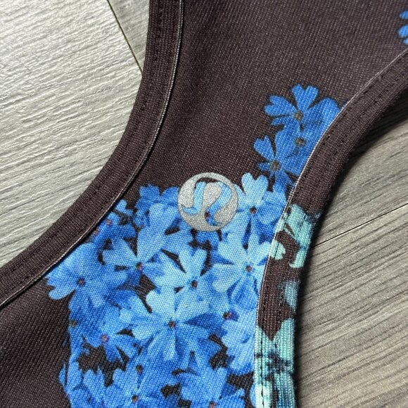 Lululemon Women's Cool Racerback Tank - Floral - Picture 3 of 5